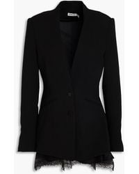 Jonathan Simkhai - Allie Lace-trimmed Cady Blazer - Lyst
