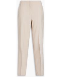 Theory - Wool-Blend Twill Straight-Leg Pants - Lyst