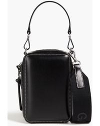 Ganni - Embossed Leather Shoulder Bag - Lyst