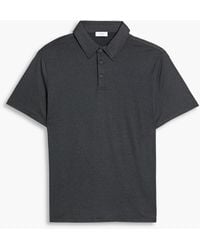 Onia - Mélange Jersey Polo Shirt - Lyst