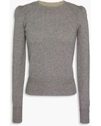 Isabel Marant - Klee Cutout Cotton And Wool-blend Sweater - Lyst