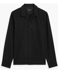 Rag & Bone - Avery hemd aus crêpe - Lyst