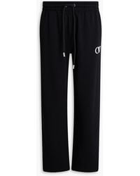 Off-White c/o Virgil Abloh - Printed French Cotton-Terry Sweatpants - Lyst