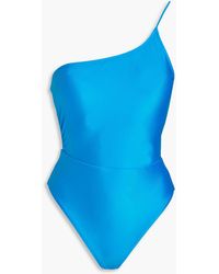 ViX - Solid Iris One-shoulder Swimsuit - Lyst