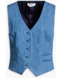 Gabriela Hearst - Coleridge Cotton And Linen-Blend Vest - Lyst