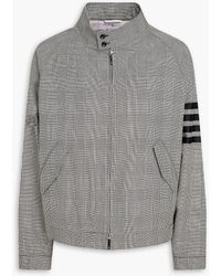 Thom Browne - Prince Of Wales Wool-tweed Jacket - Lyst