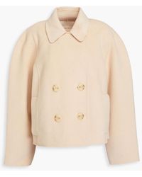 Ulla Johnson - Coralie Double-breasted Wool-blend Felt Jacket - Lyst