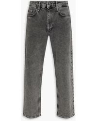 Rag & Bone - Rb 4 Straight Faded Denim Jeans - Lyst