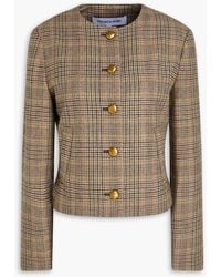 Veronica Beard - Andrea Prince Of Wales Checked Wool-Blend Tweed Jacket - Lyst