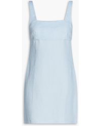 Bondi Born - Marabella Linen Mini Dress - Lyst