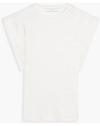 IRO - Hamys Cotton And Cashmere-blend Jersey T-shirt - Lyst
