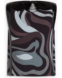 PUCCI - Printed Crepe Top - Lyst