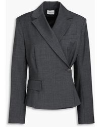 Claudie Pierlot - Vetel blazer aus crêpe aus einer wollmischung - Lyst