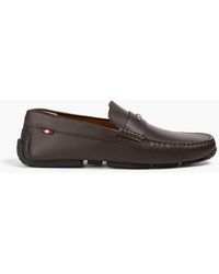 Bally - Palsy Embellished Leather Driving Shoes - Lyst