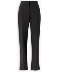 McQueen - Wool Straight-Leg Pants - Lyst