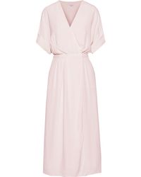 equipment katherine wrap dress
