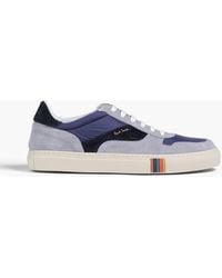 Paul Smith - Riley Shell And Suede Sneakers - Lyst