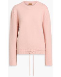 LE17SEPTEMBRE - Gebürsteter strickpullover mit bindedetail - Lyst