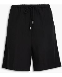 TOTEME - Lyocell And Linen-blend Shorts - Lyst