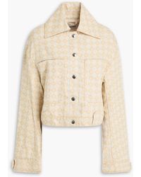 Nanushka - Printed Denim Jacket - Lyst