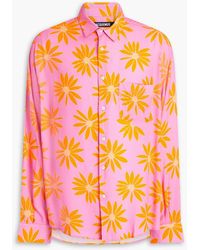 Jacquemus - Simon Floral-print Woven Shirt - Lyst