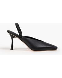 STUDIO AMELIA - Zadie 90 Leather Slingback Pumps - Lyst