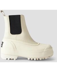 Sorel x Proenza Schouler - Sorel Caribou Leather And Rubber Platform Chelsea Boots - Lyst