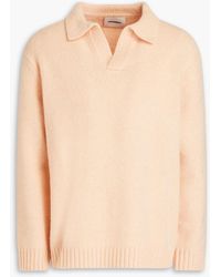 Nanushka - Merino Wool-blend Polo Sweater - Lyst