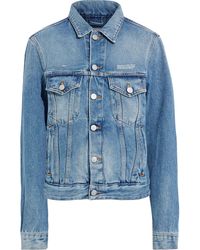 Off-White c/o Virgil Abloh Denim jackets for Women - Up to 55% off at  Lyst.com