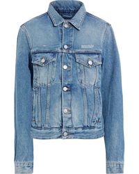 jean jacket off white