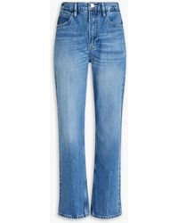 FRAME - Le High N Tight High-rise Straight-leg Jeans - Lyst