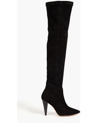 IRO - Babel Suede Over-the-knee Boots - Lyst