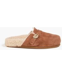 Ancient Greek Sandals - Vasilitsa Suede Clogs - Lyst