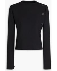 Courreges - Double-breasted Wool-blend Jacket - Lyst