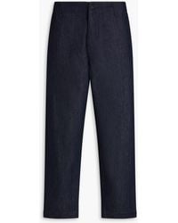 Emporio Armani - Jeans aus denim mit print - Lyst