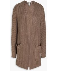 Autumn Cashmere - Ribbed-knit Cardigan - Lyst