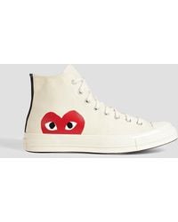 COMME DES GARÇONS PLAY - Chuck 70 Printed Canvas High-top Sneakers - Lyst