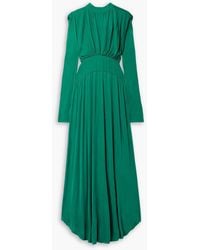 FARM Rio - Maxikleid aus jersey mit cut-out und raffungen - Lyst