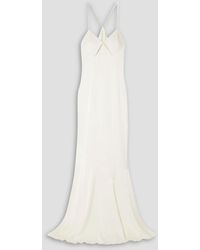Galvan London - Robe aus satin mit cut-outs - Lyst