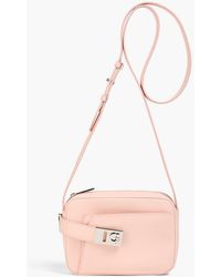 Ferragamo - Archive Camera Case Small Leather Shoulder Bag - Lyst