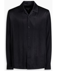 Rag & Bone - Avery Satin-jacquard Shirt - Lyst