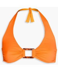 Melissa Odabash - Paris Buckle-Embellished Triangle Bikini Top - Lyst