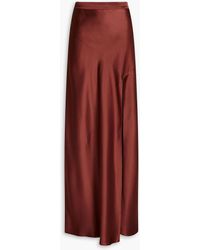 Nicholas - Satin Maxi Skirt - Lyst