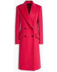 Dolce & Gabbana - Double-breasted Wool And Cashmere-blend Felt Coat - Lyst