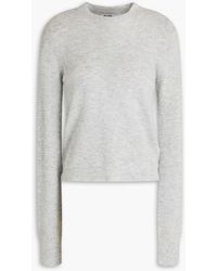 RE/DONE - Pullover aus einer woll-kaschmirmischung in waffelstrick - Lyst