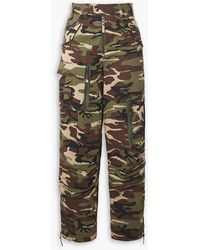 ANDERSSON BELL - Padded Camouflage Cotton-ripstop Cargo Pants - Lyst