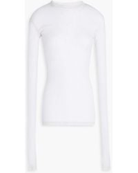 BITE STUDIOS - Cotton-jersey Top - Lyst