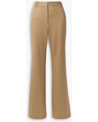 Nili Lotan - Corette Wool-blend Twill Straight-leg Pants - Lyst