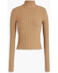 Enza Costa - Ribbed Jersey Top - Lyst