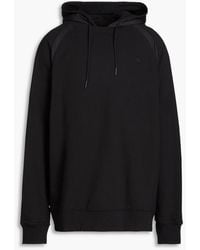 adidas Originals - Shell-paneled French Cotton-terry Hoodie - Lyst